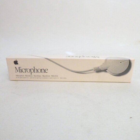 NEW VINTAGE 1991 APPLE COMPUTER MACINTOSH MICROPHONE 699-5098-A SEALED - Picture 1 of 5